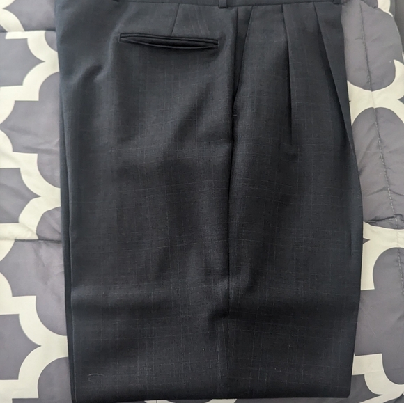 Ralph Lauren Chaps Macy's 2 Piece Wool Blue Suit - Picture 9 of 16